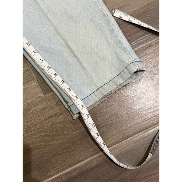 Vintage 90s y2k Light Wash JNCO Jeans - Picture 7 of 8